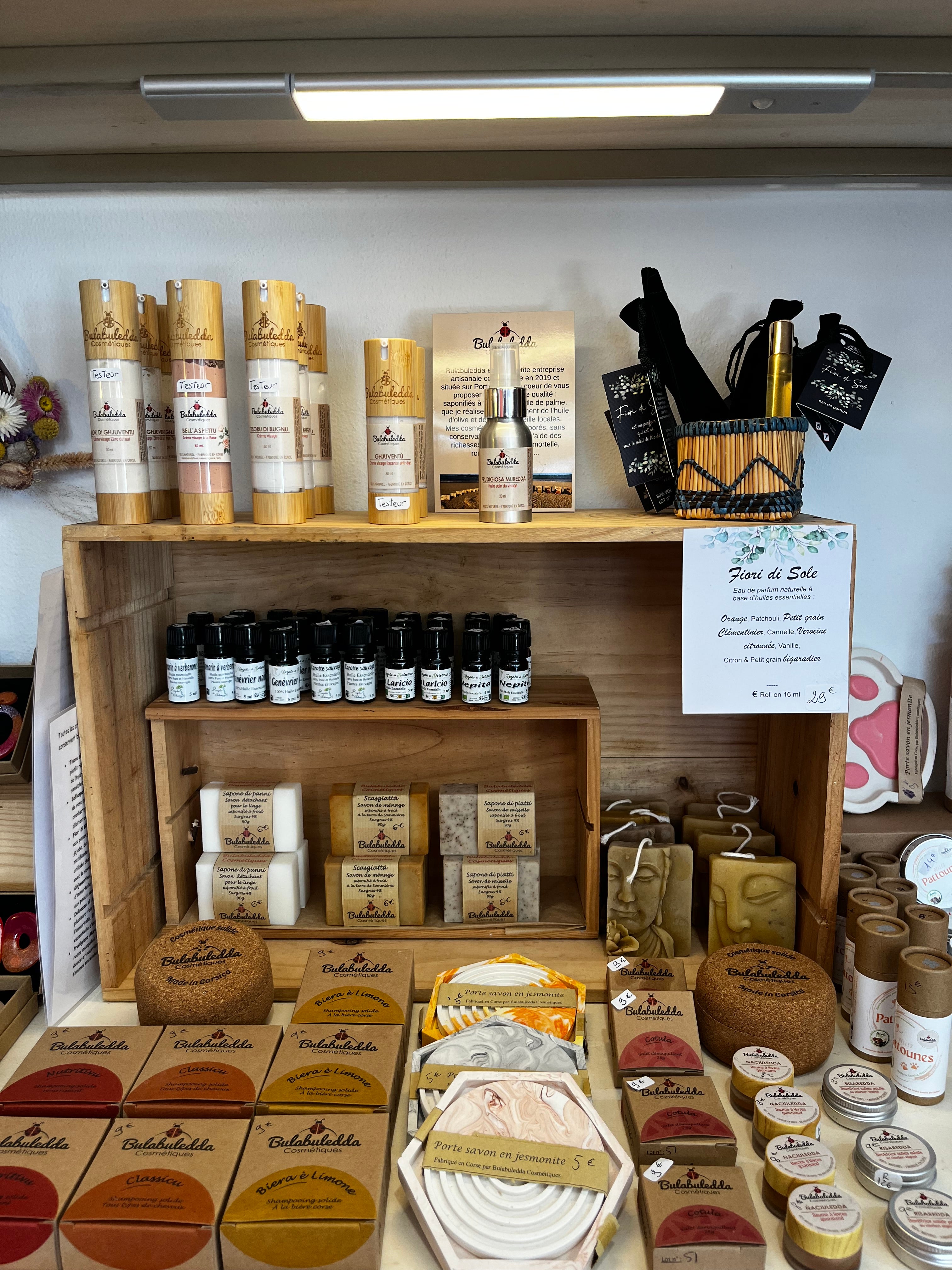 Cosmétiques bio Corse