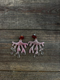 Boucle en résine corail XL
