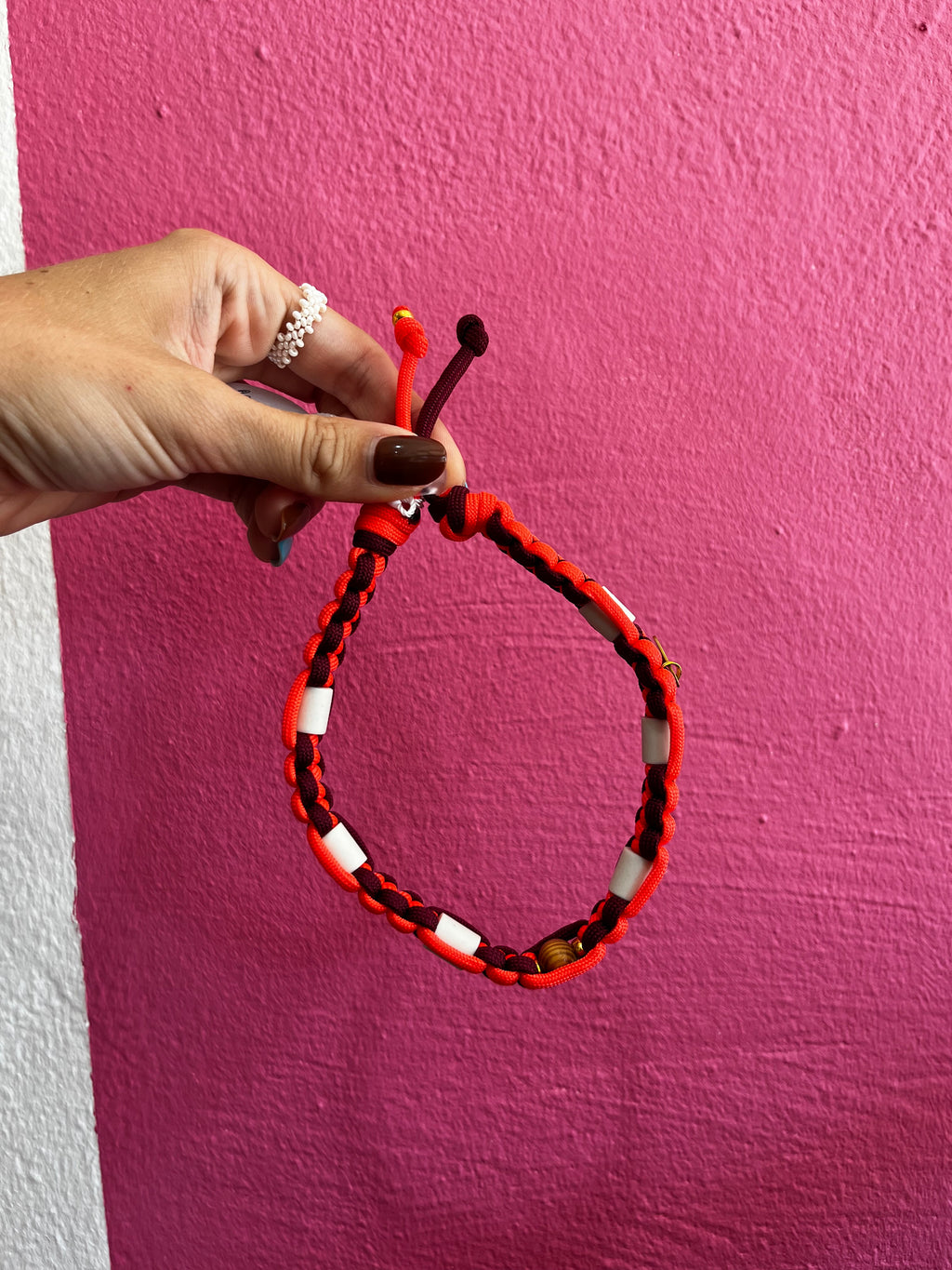 Collier antiparasitaire paracorde (30 à 36cm)