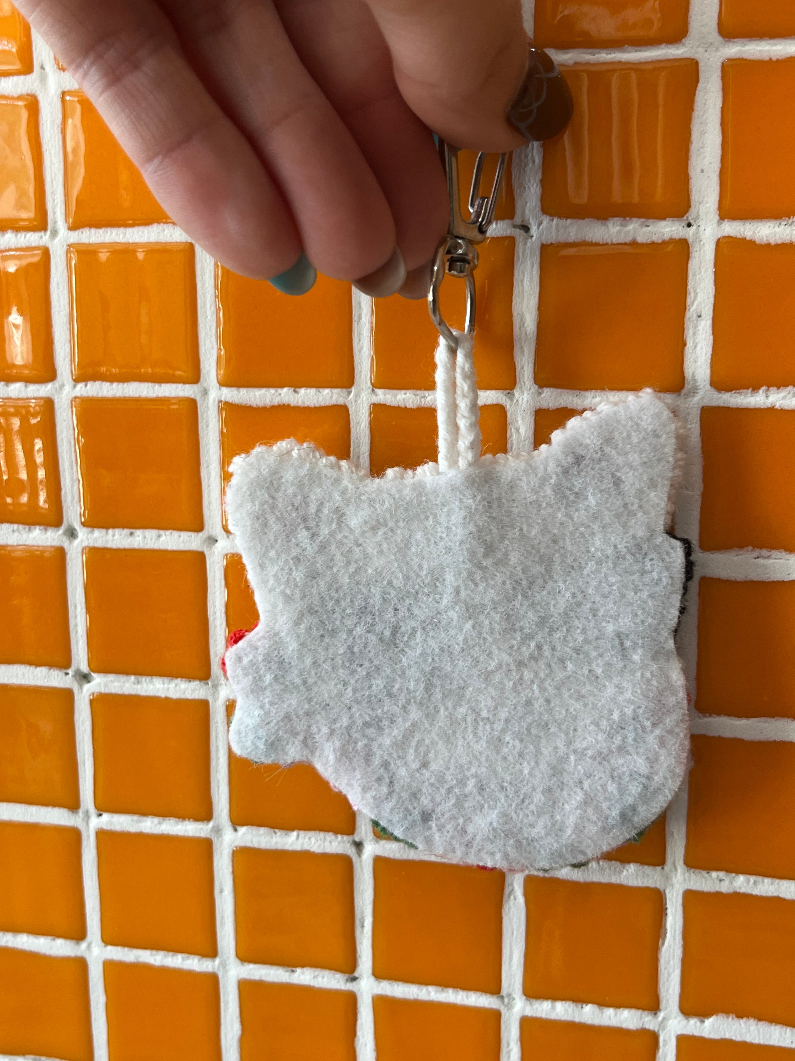 Porte clés chat