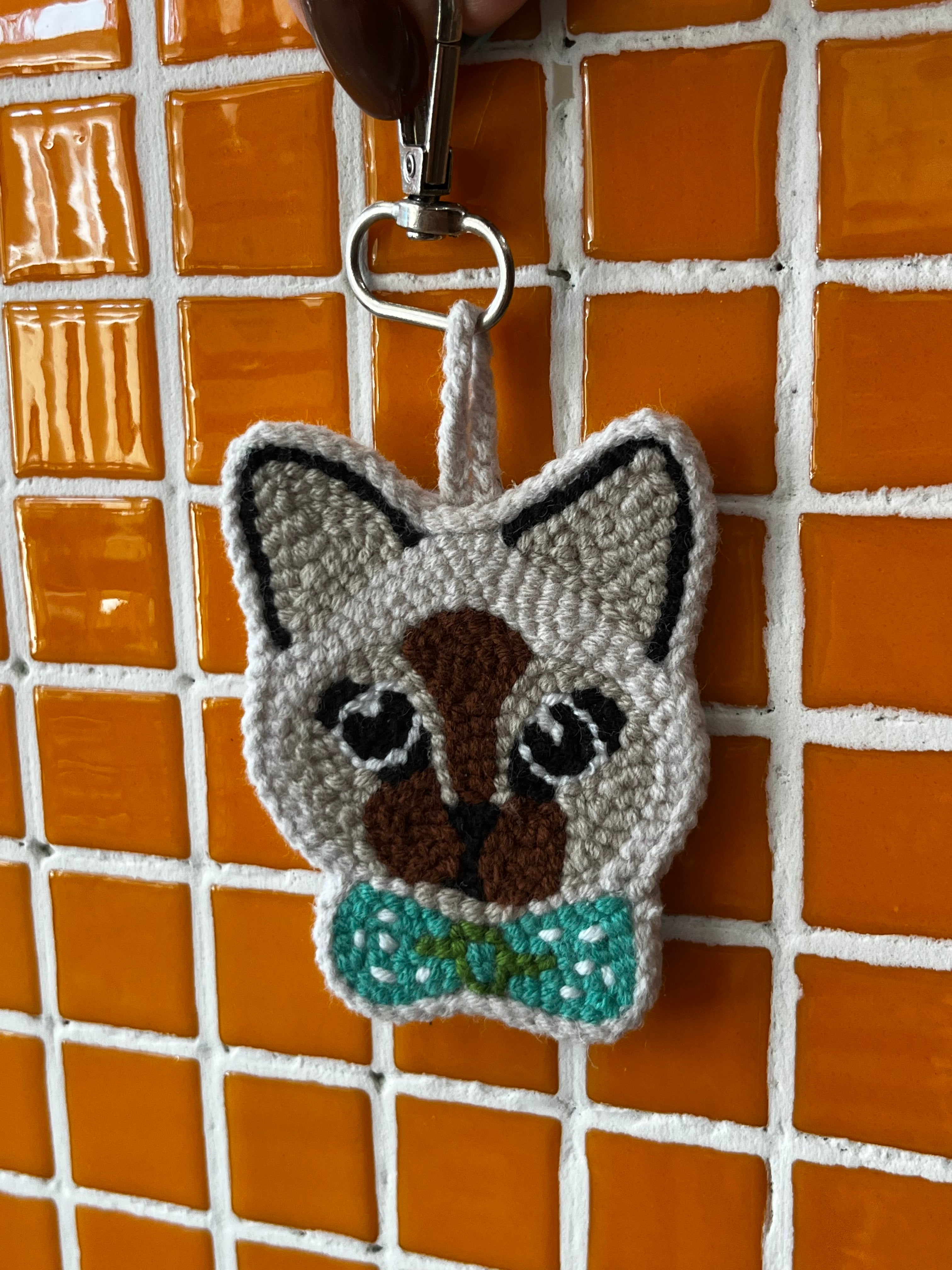 Porte clés chat