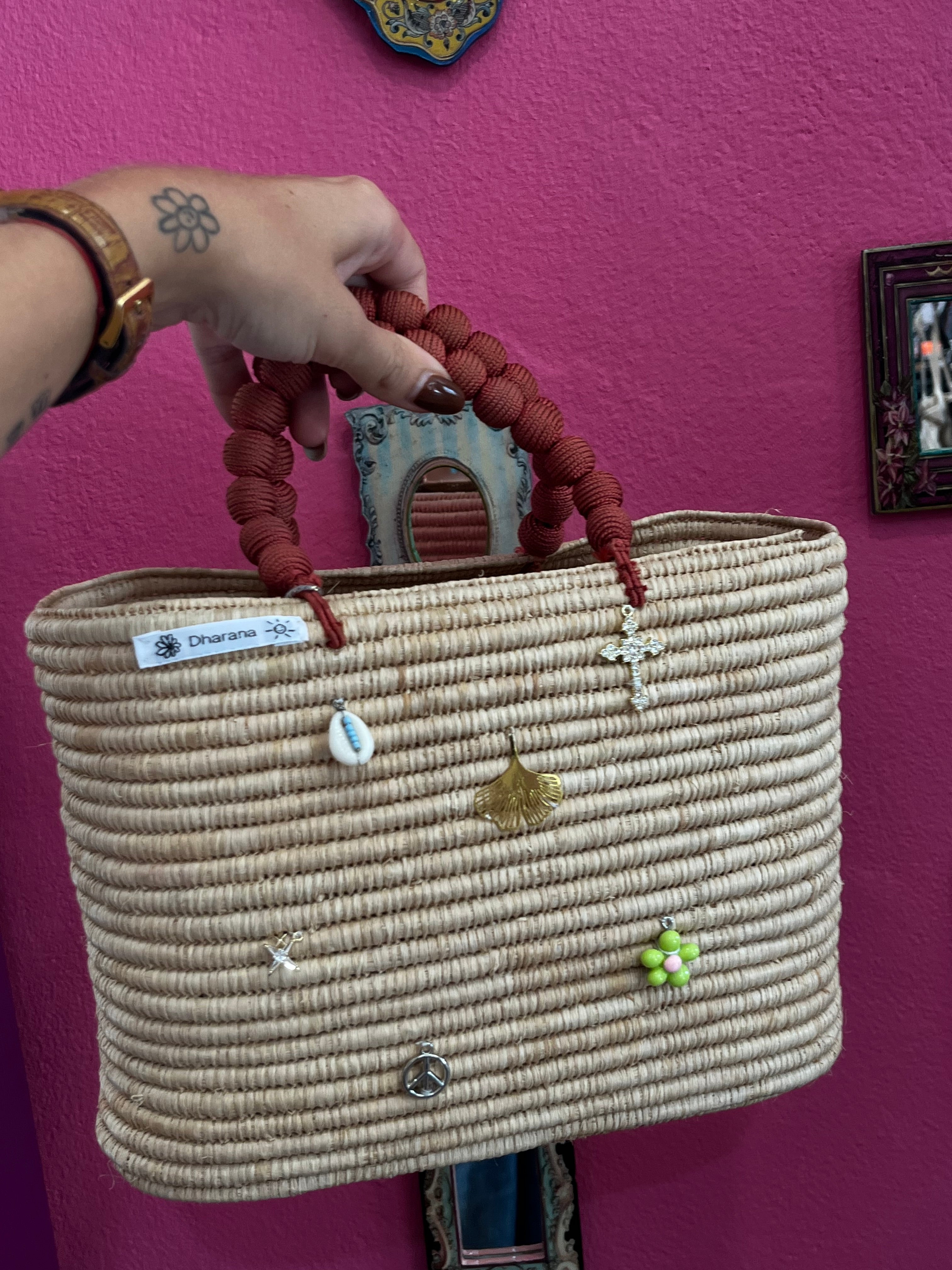 Panier unique fait main