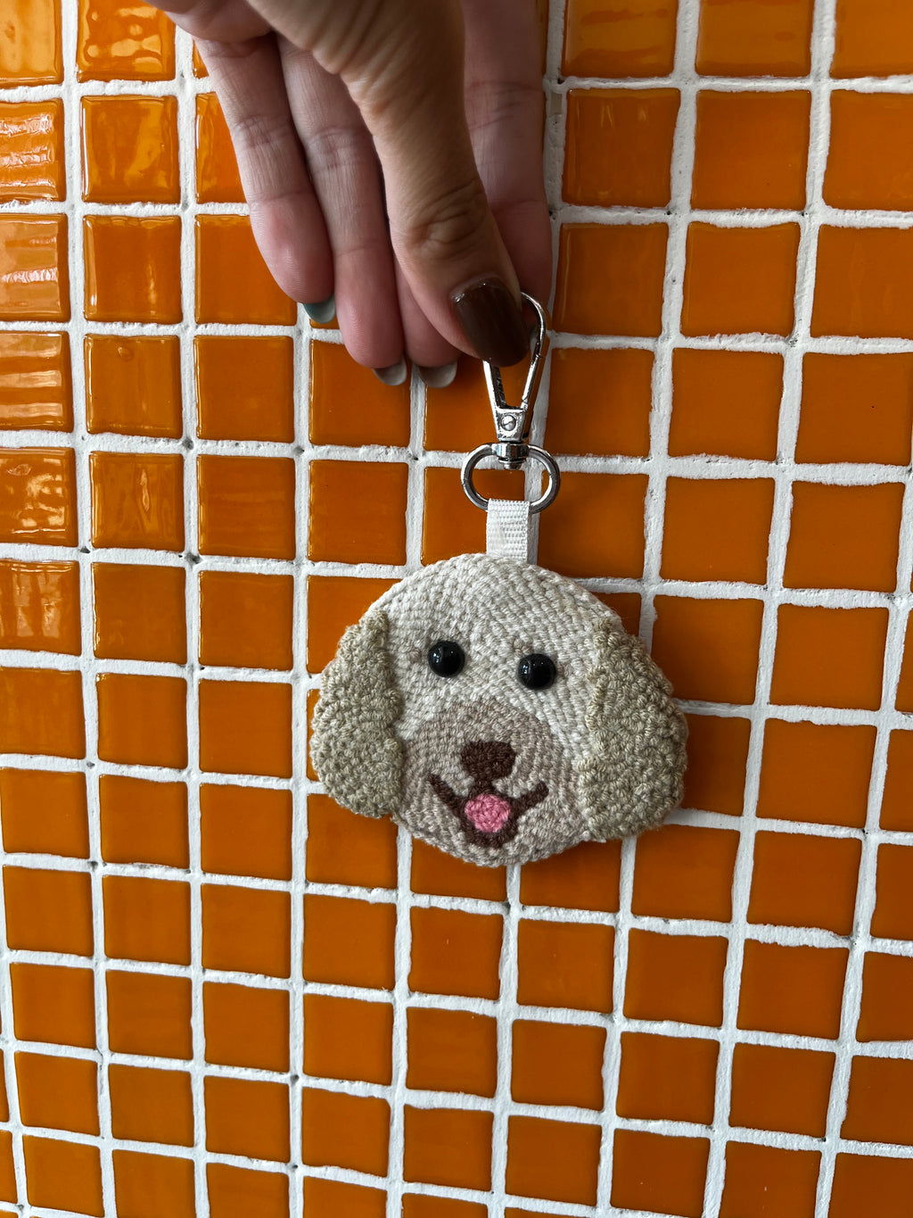Porte clés chien