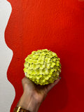 Boule hortensia artisanale verte