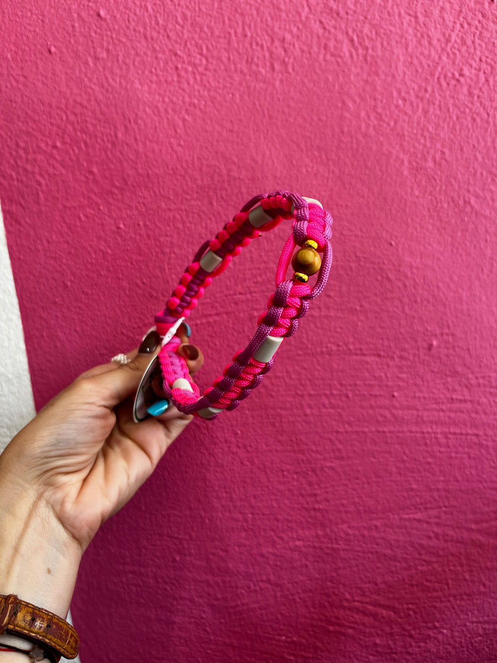 Collier antiparasitaire paracorde (36 à 42 cm)