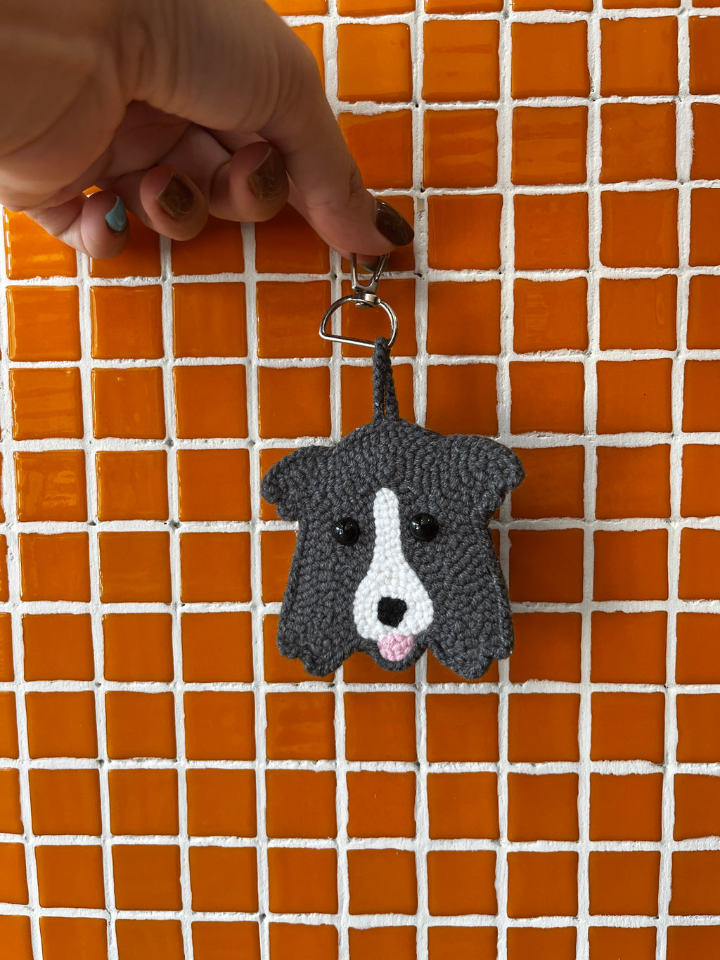 Porte clés chien