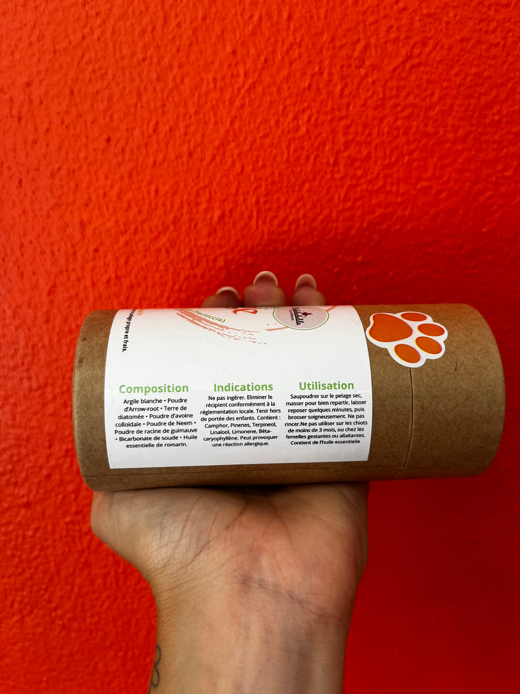 Shampoing sec pour chien&chat au romarin