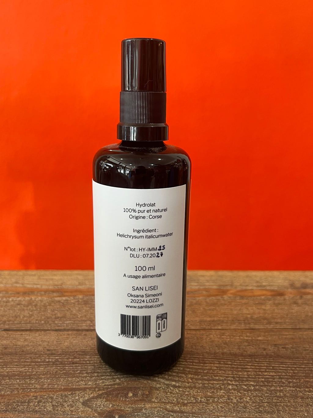 Eau florale d’immortelle