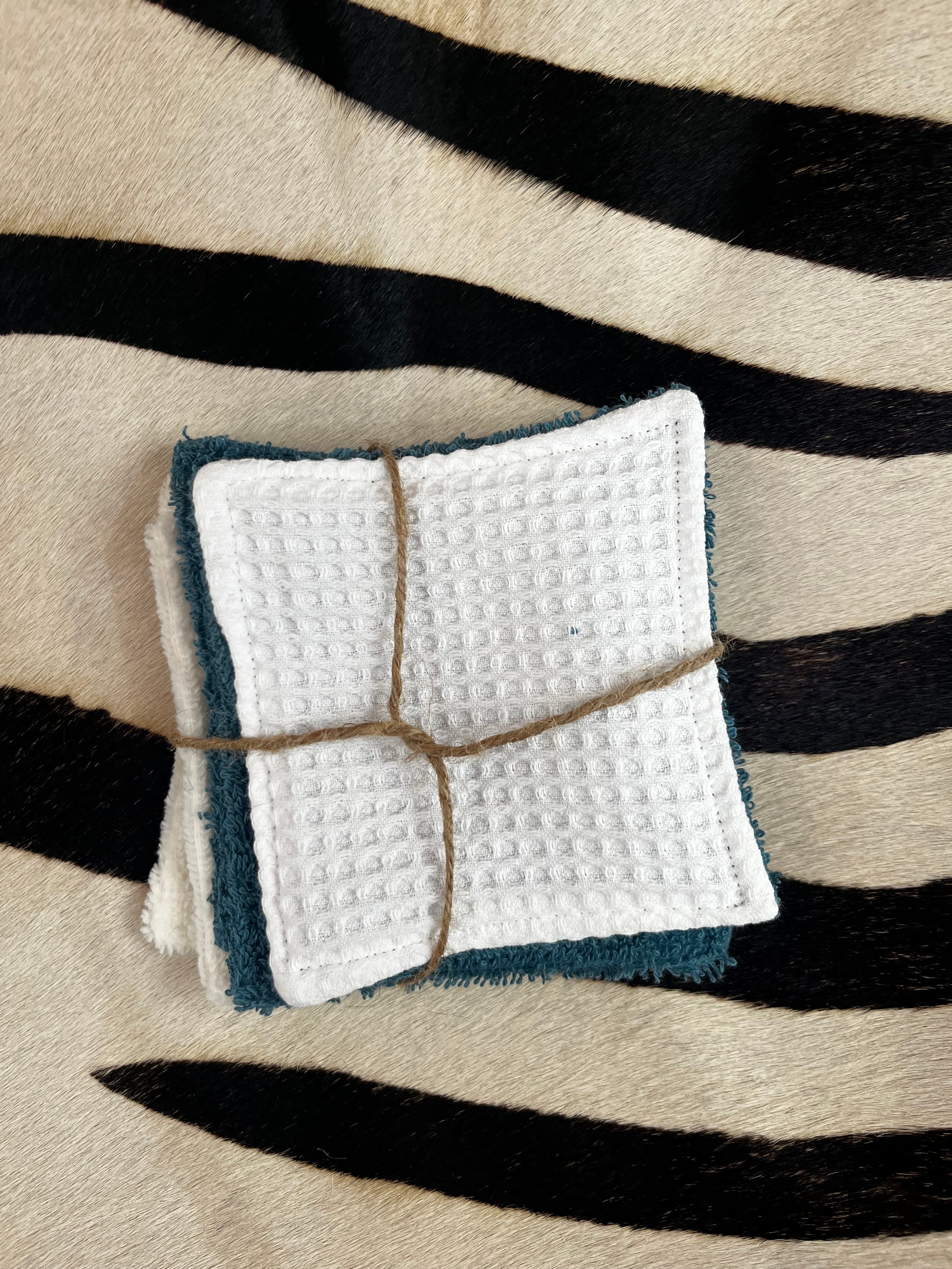 Lot de 6 lingettes lavables