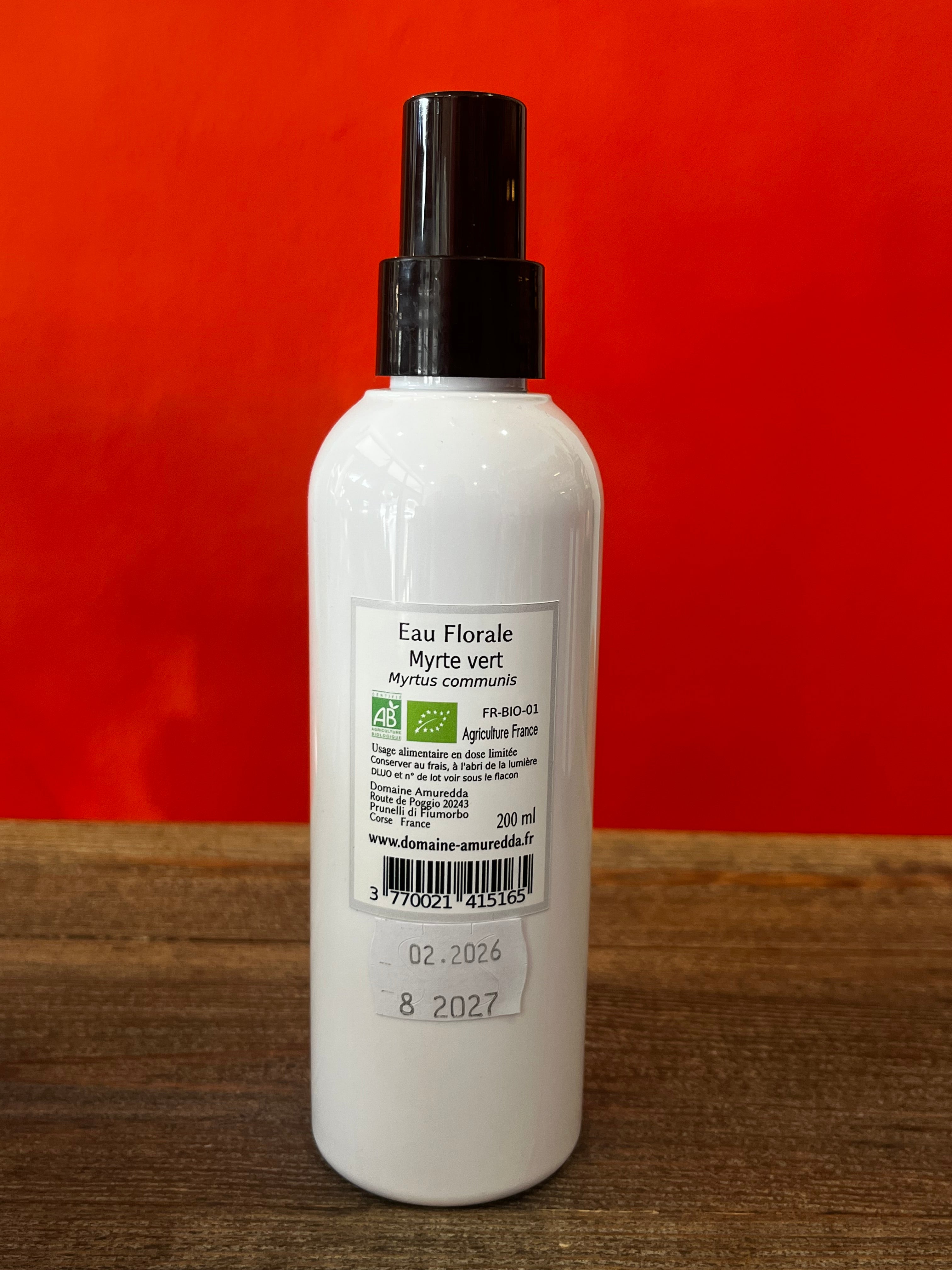 Eau florale myrte