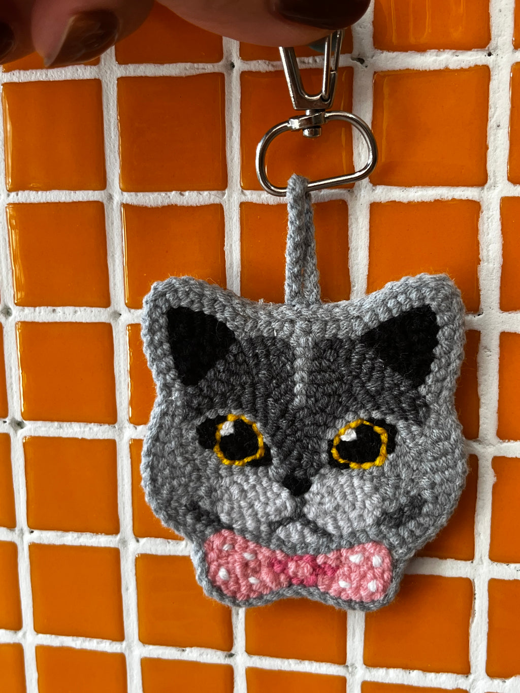 Porte clés chat