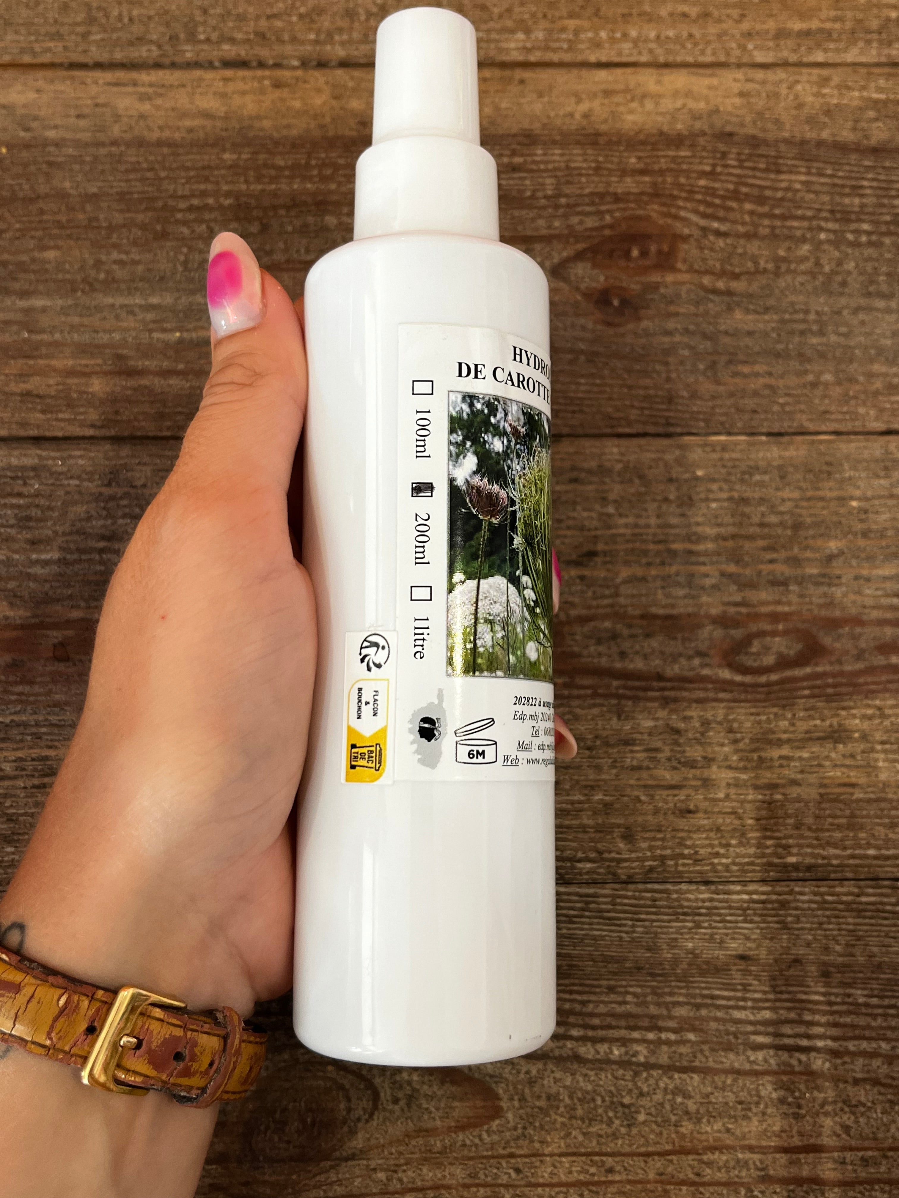 Hydrolat carotte sauvage