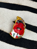 Huître coquelicot