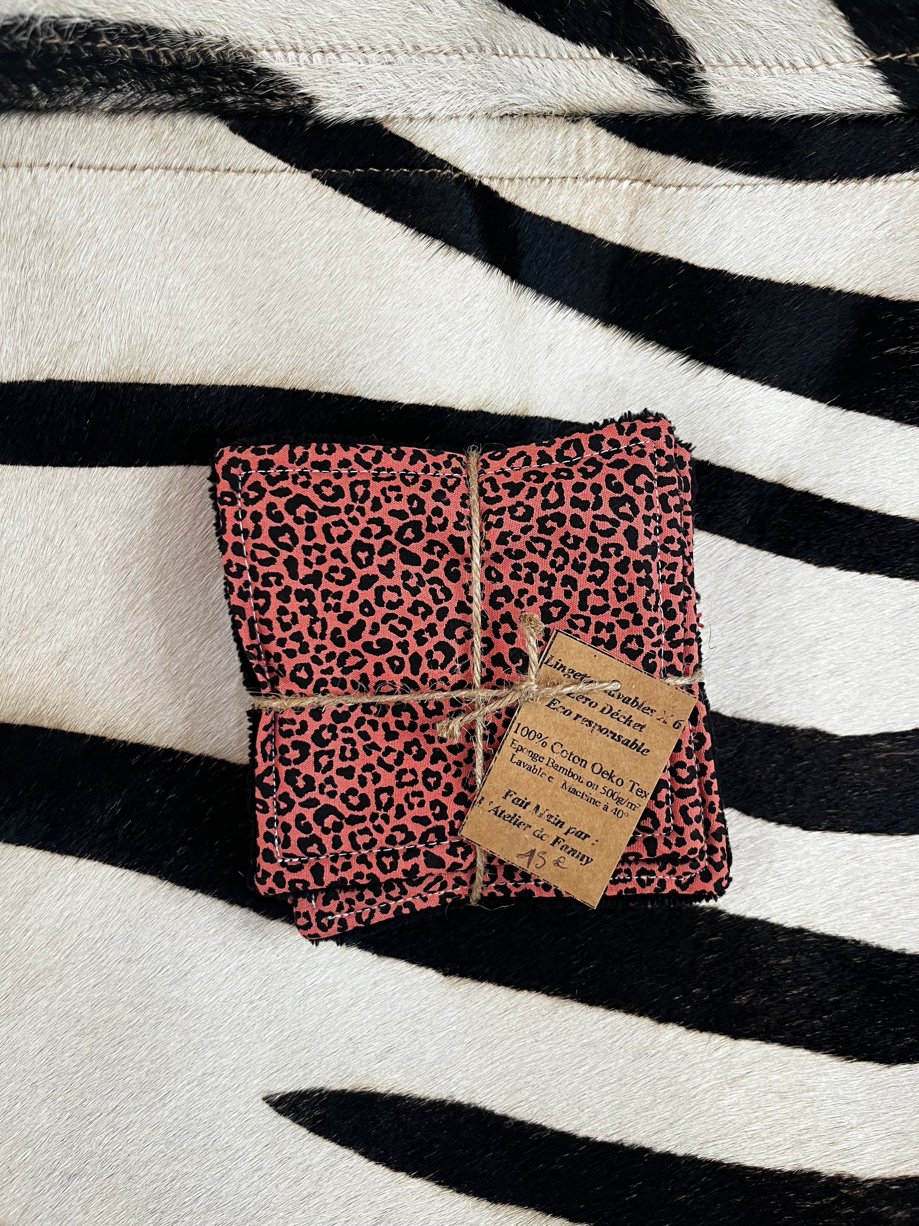 Lot de 6 lingettes démaquillantes