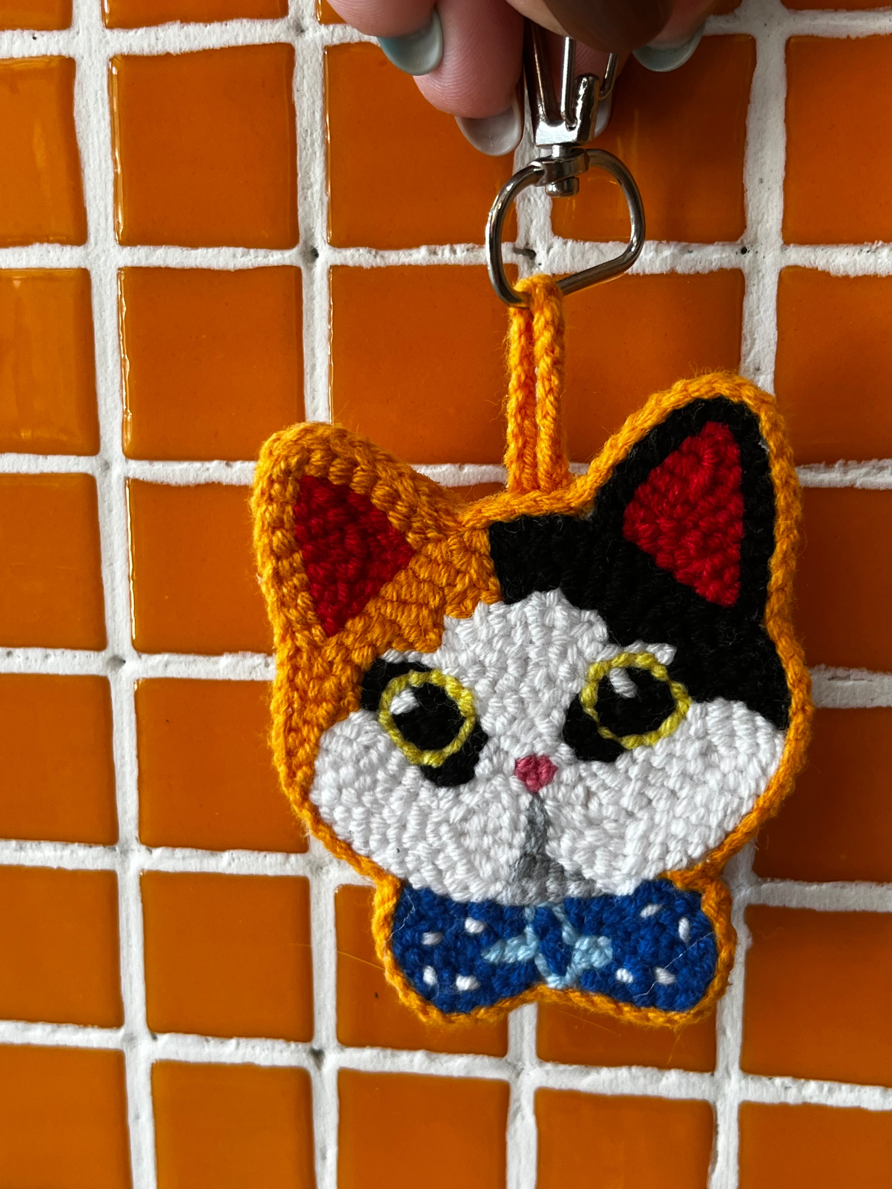 Porte clés chat