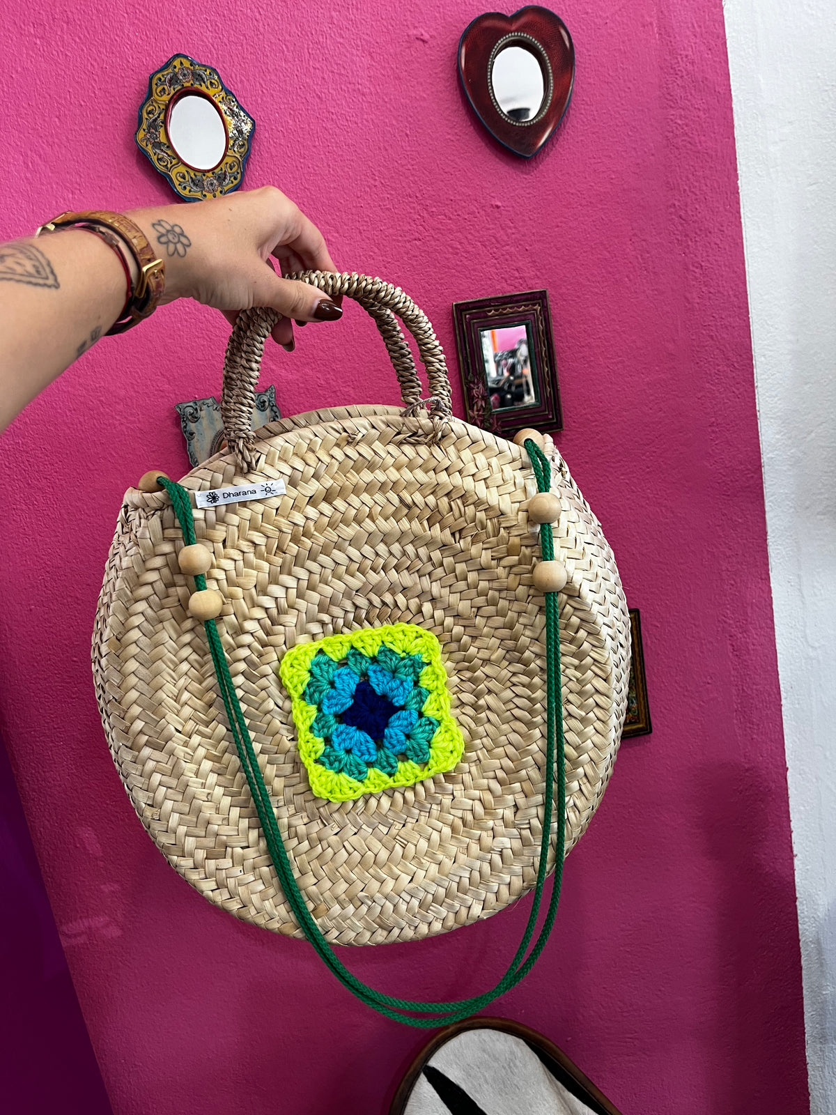 Sac bandoulière fait main