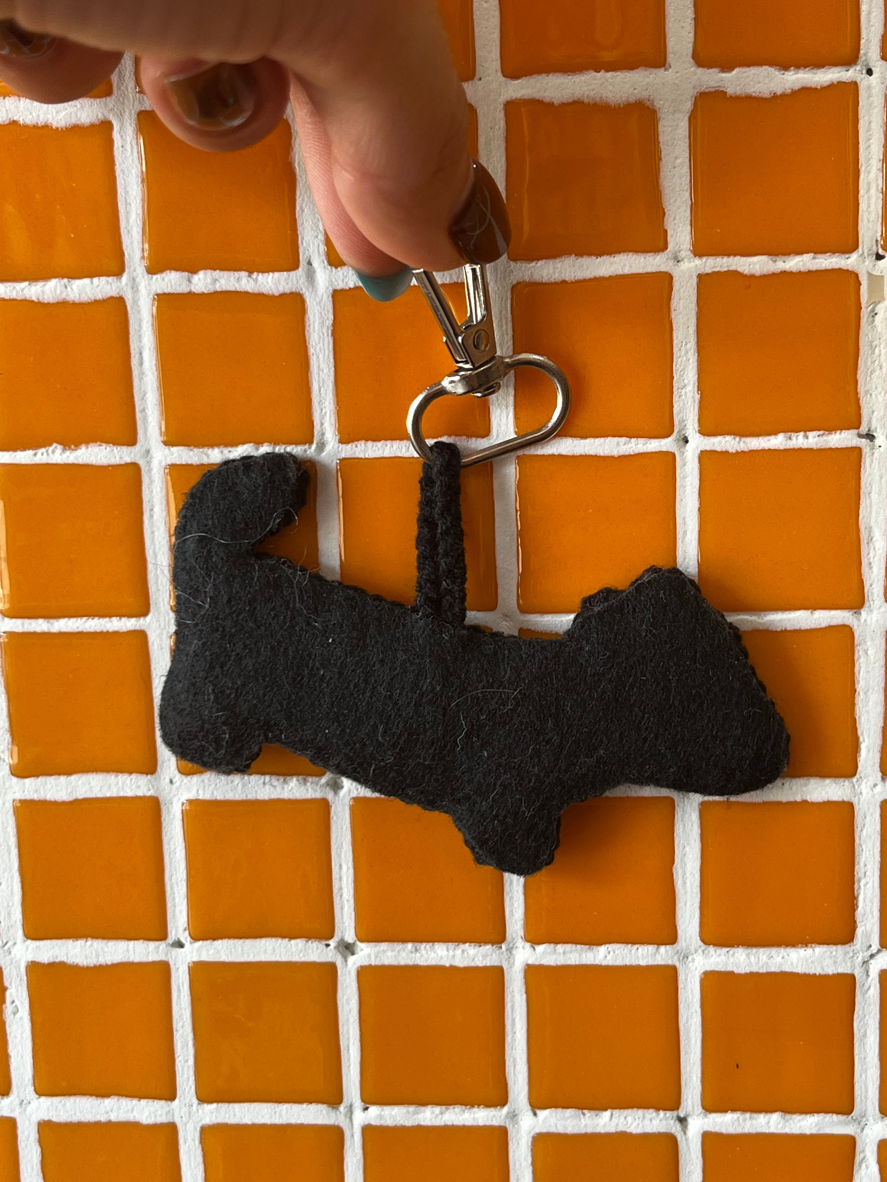 Porte clés teckel