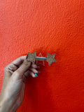 Barrette étoile dorée