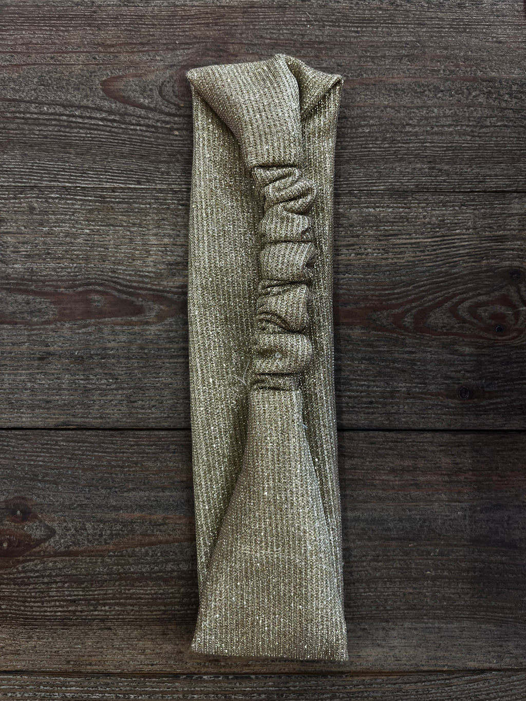 Bandeau élastique doré