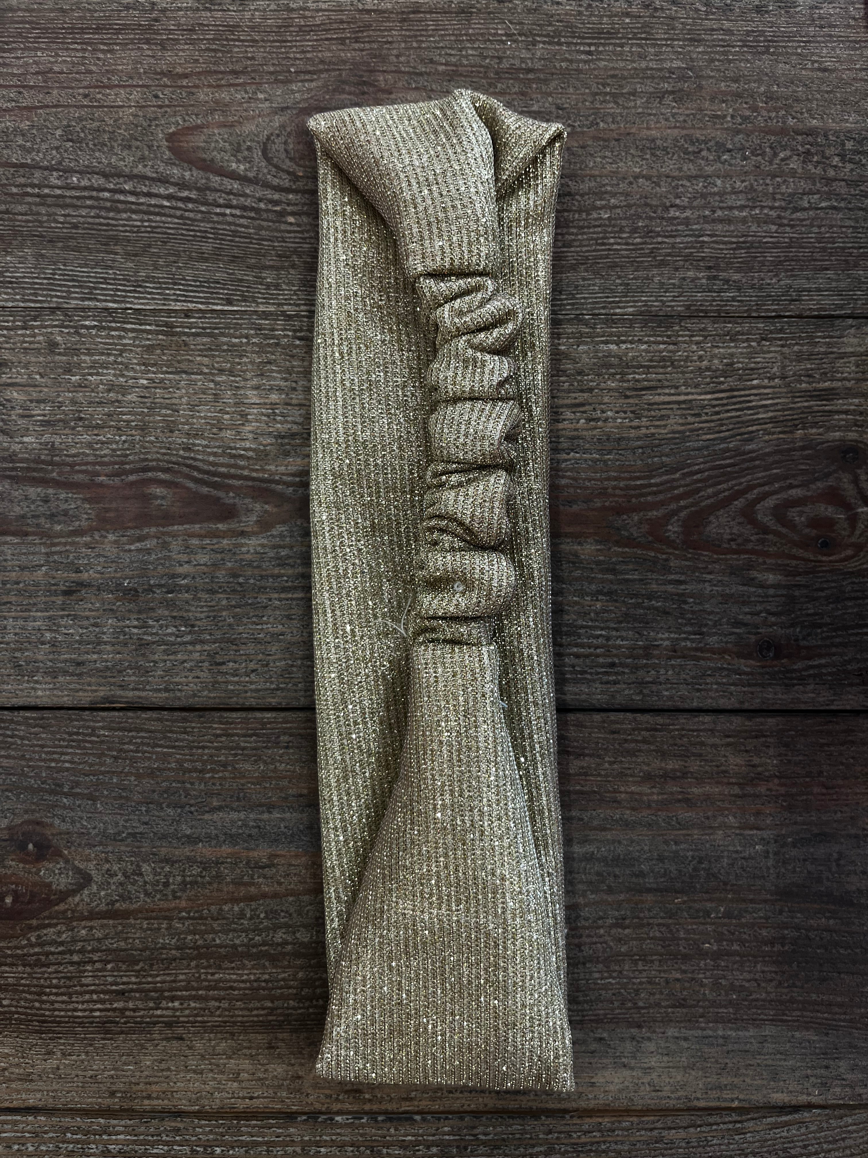 Bandeau élastique doré