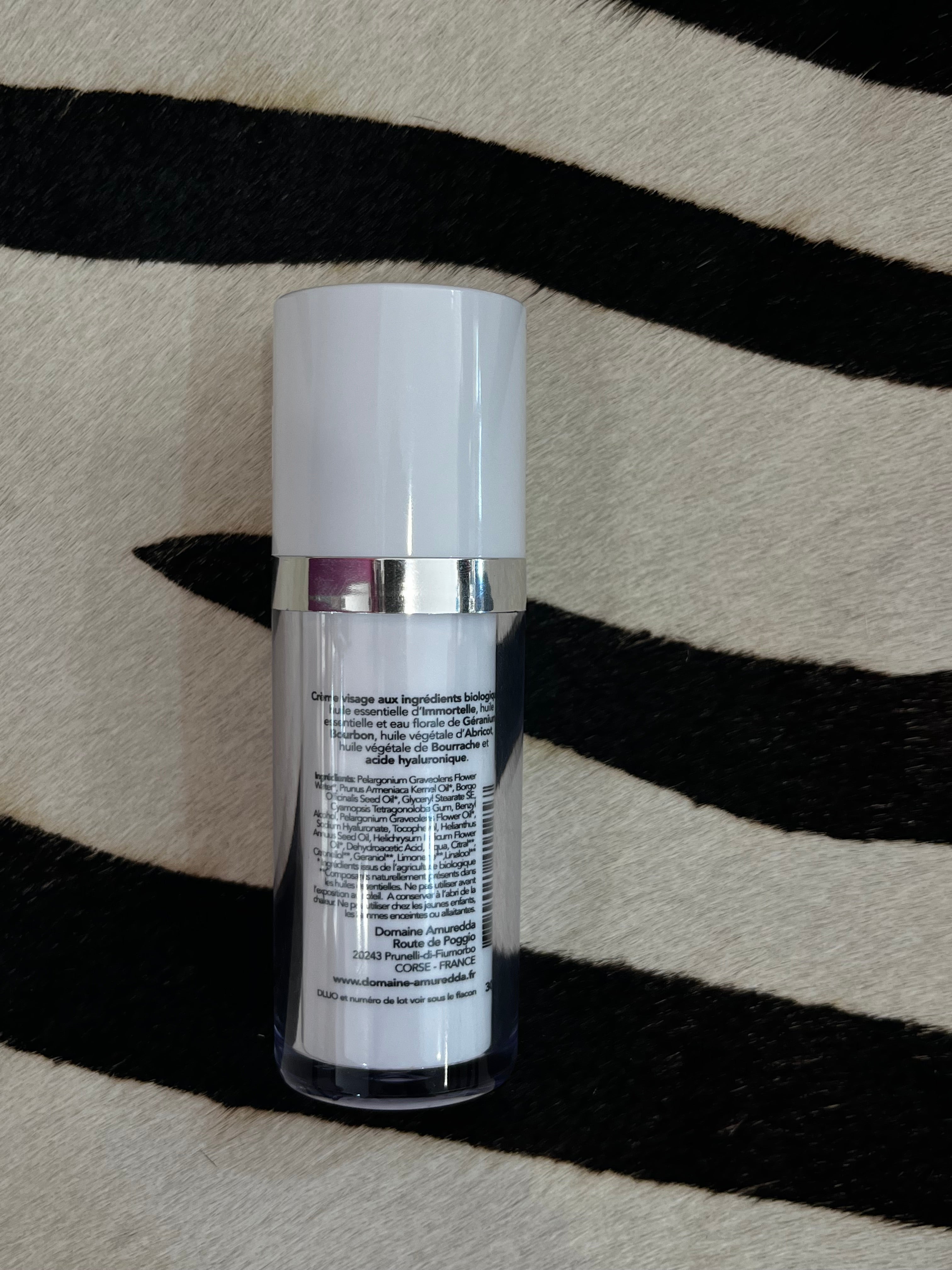Crème visage immortelle & acide hyaluronique