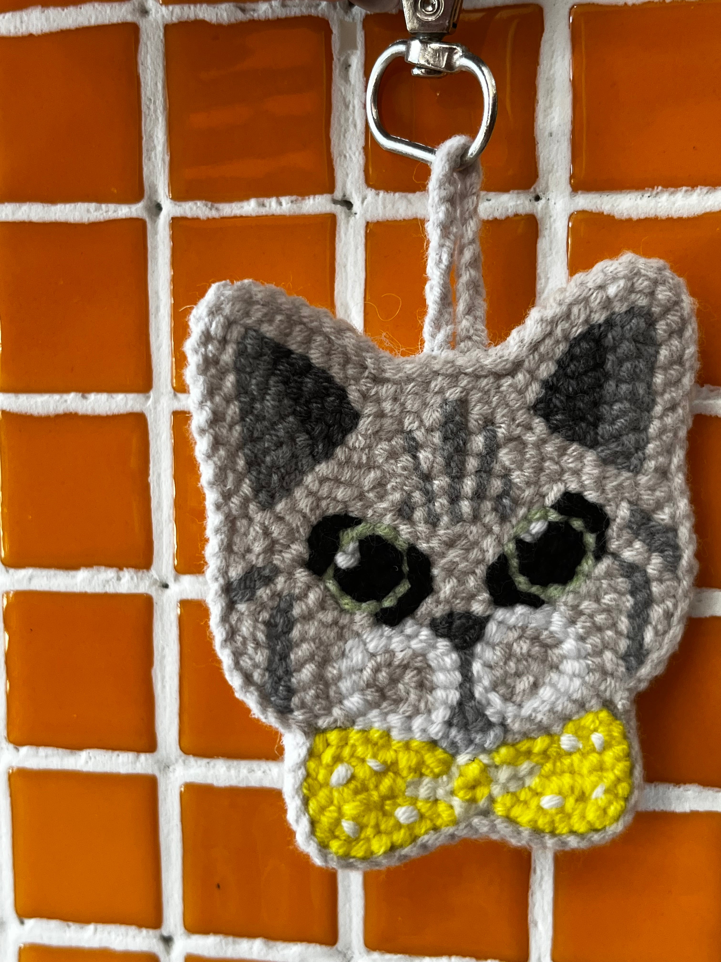 Porte clés chat