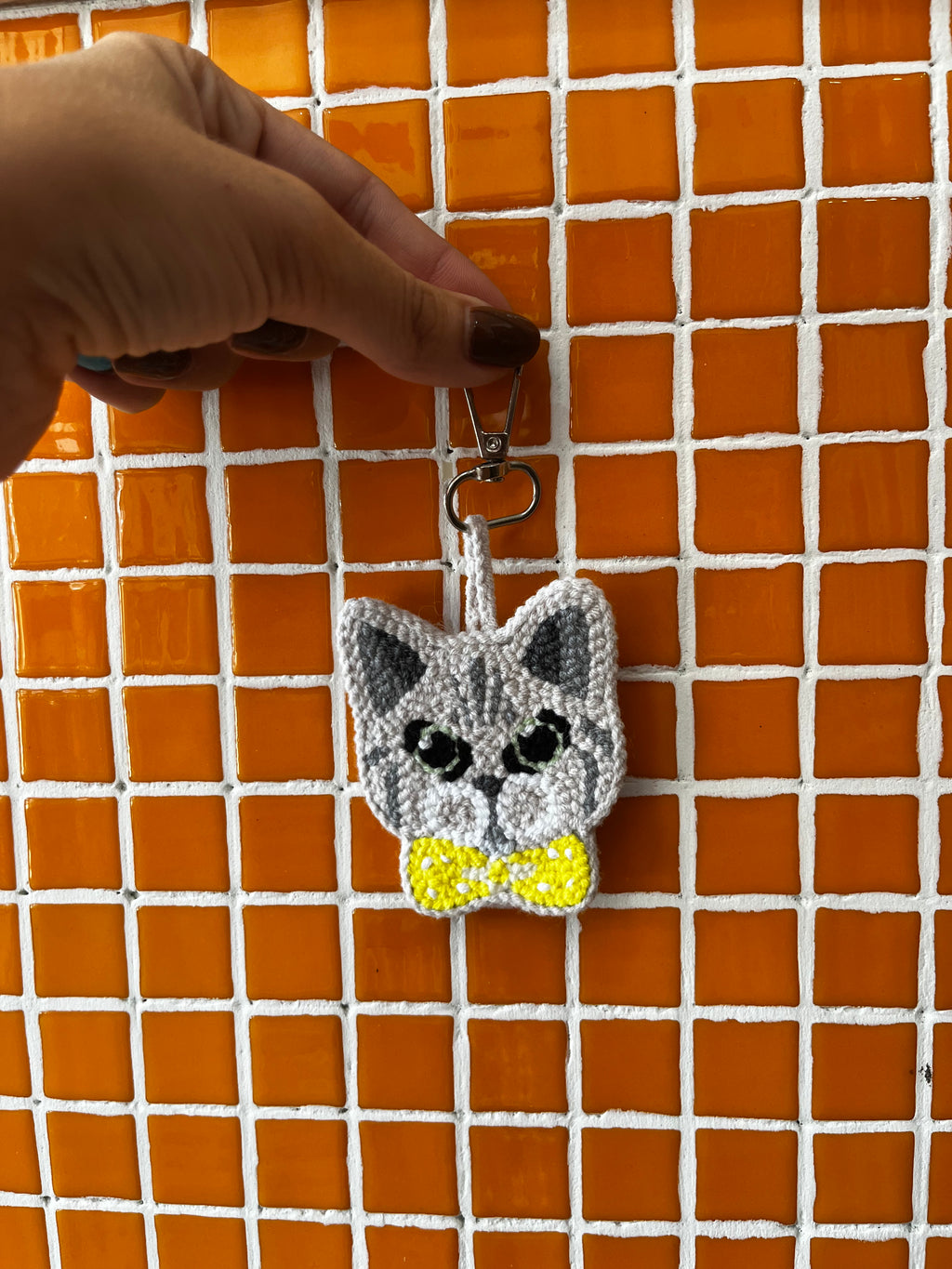 Porte clés chat