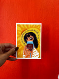 Carte postale anniversaire