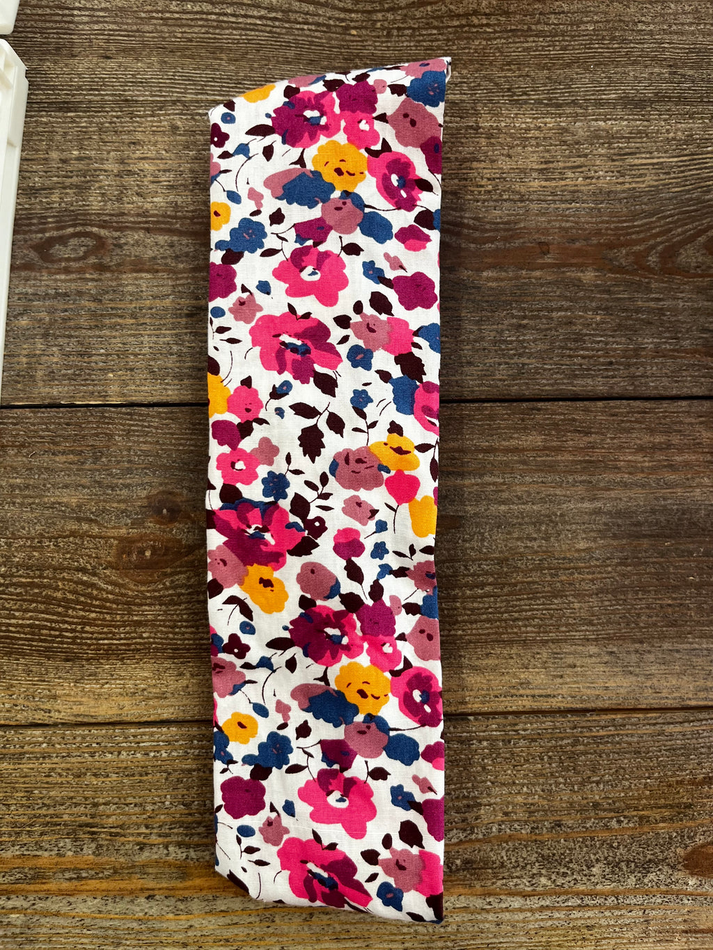 Bandeau élastique fleurs liberty