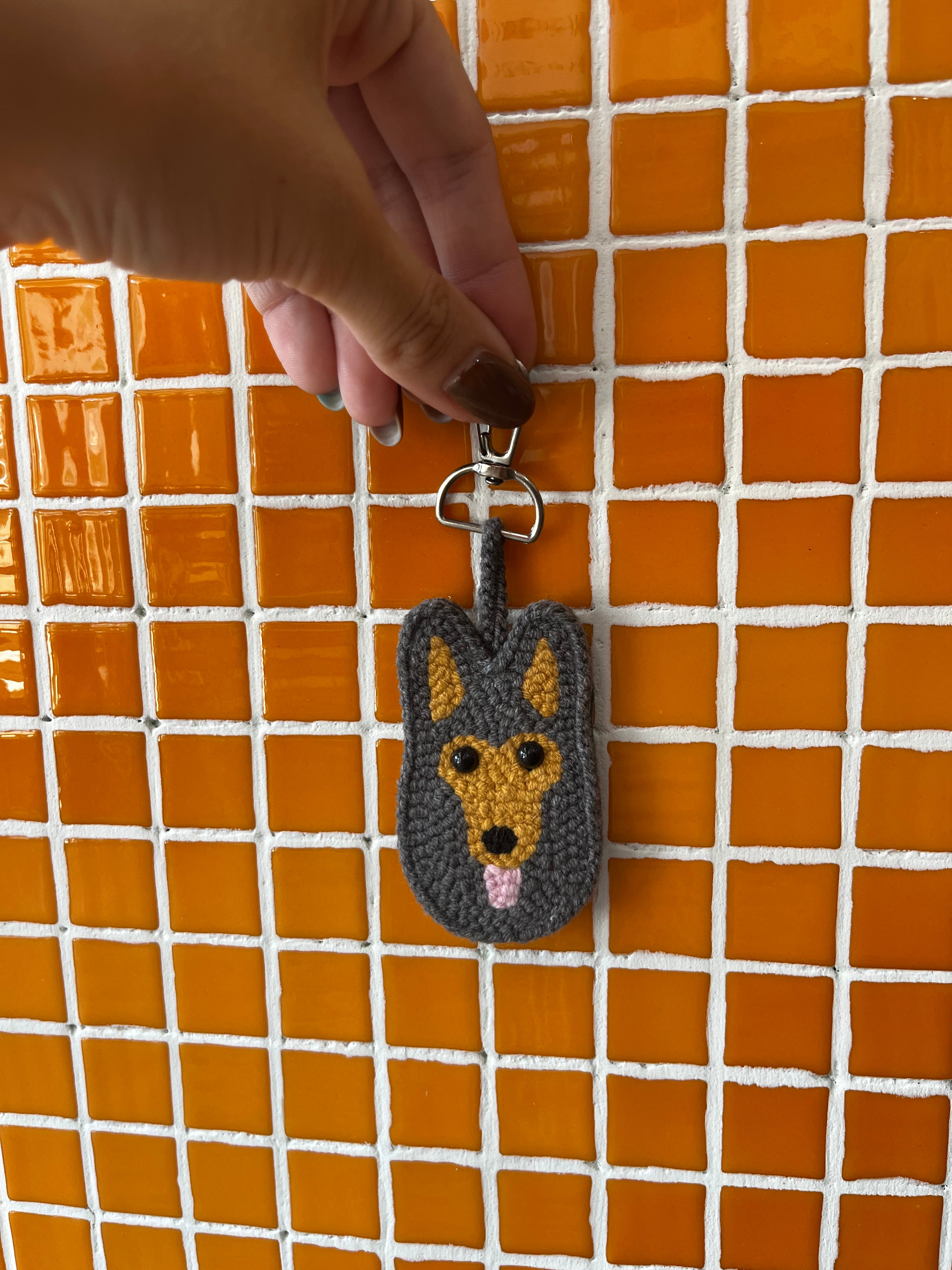 Porte clés chien