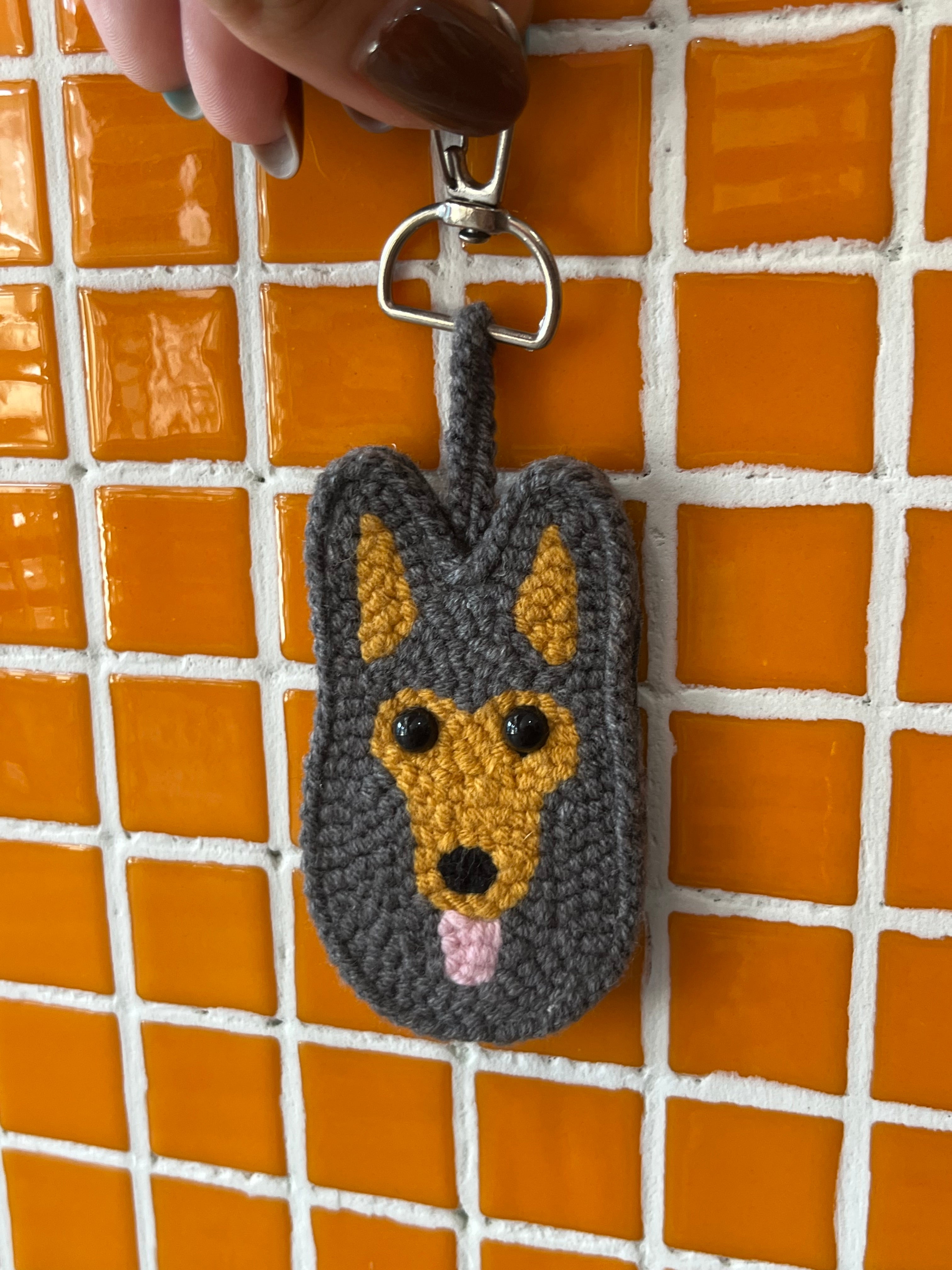 Porte clés chien