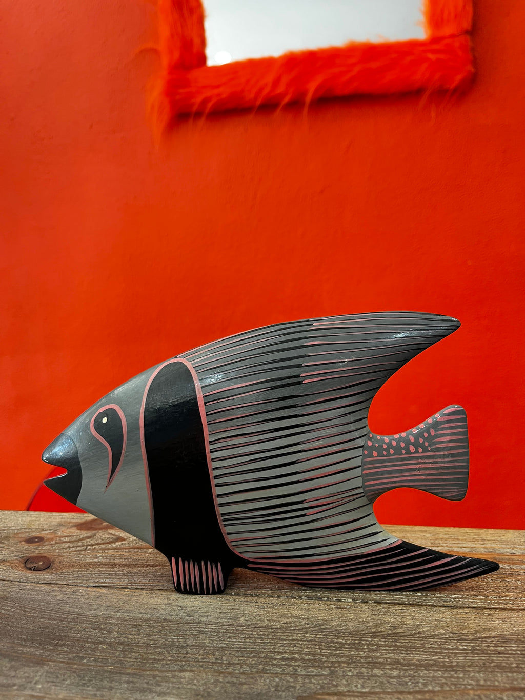 Poisson en bois haïtien