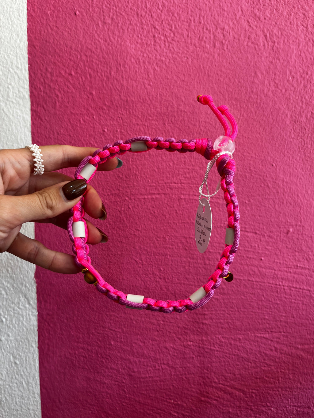Collier antiparasitaire paracorde (36 à 42 cm)