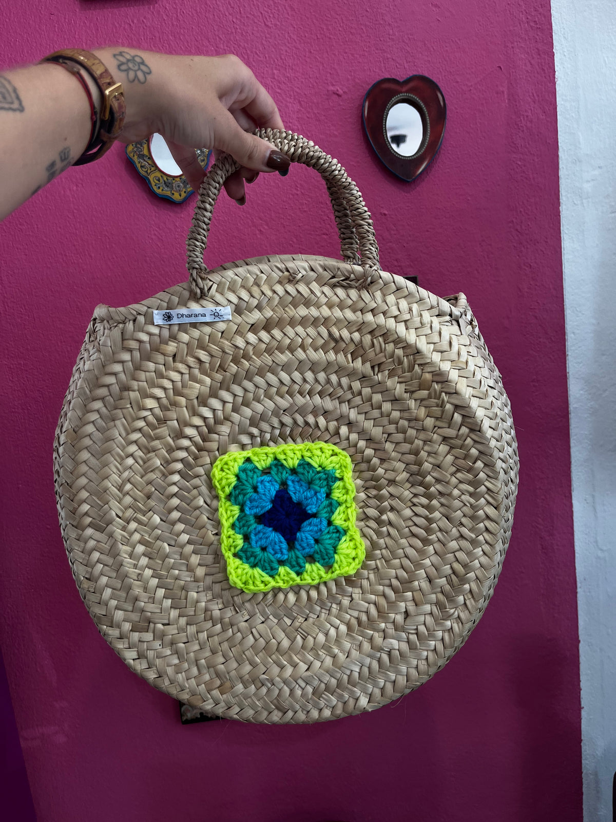 Sac bandoulière fait main