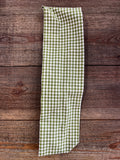 Bandeau élastique Vichy vert