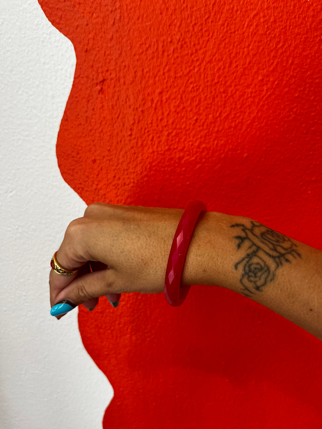 Bracelet fin facetté