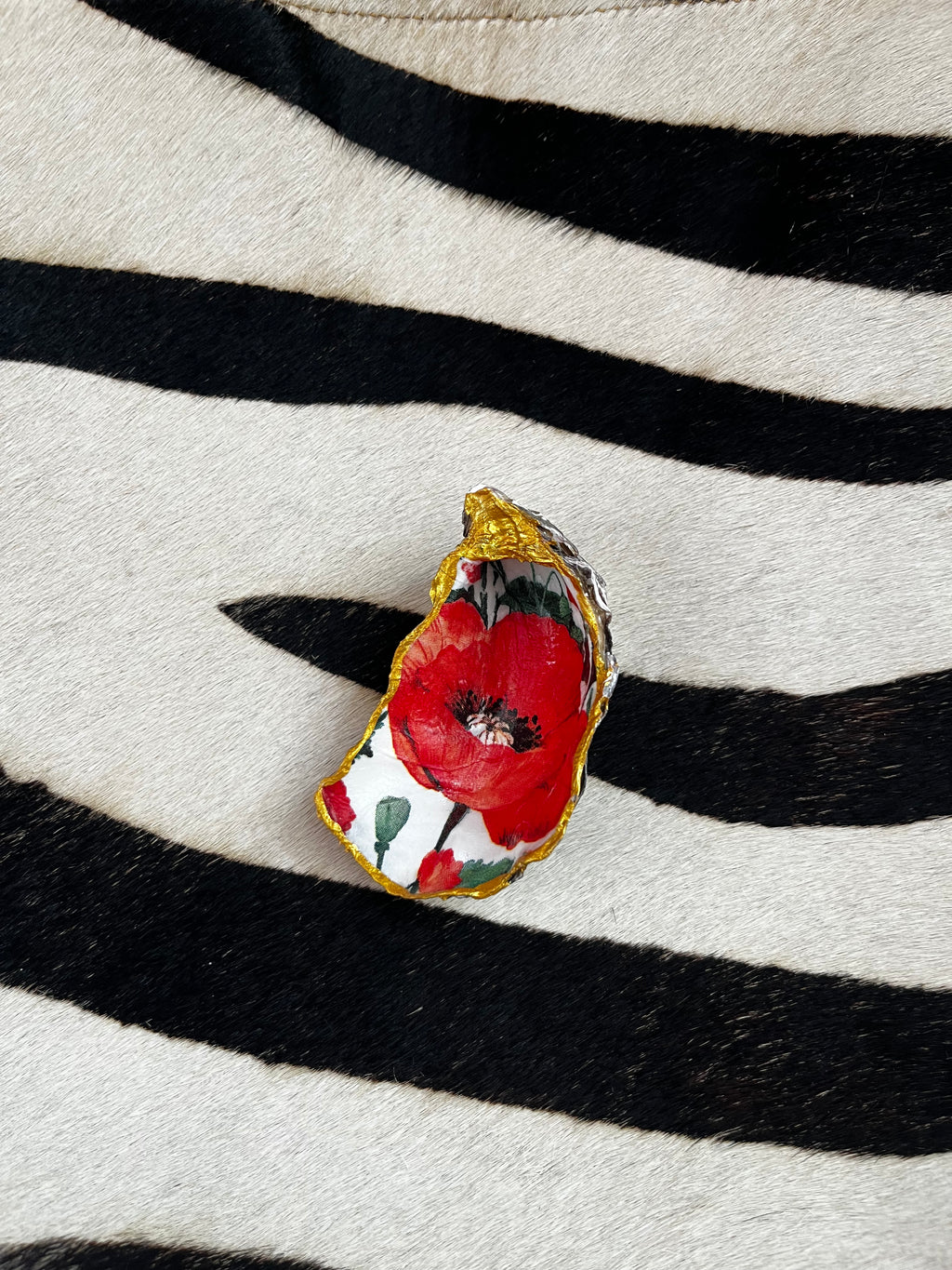 Huître coquelicot