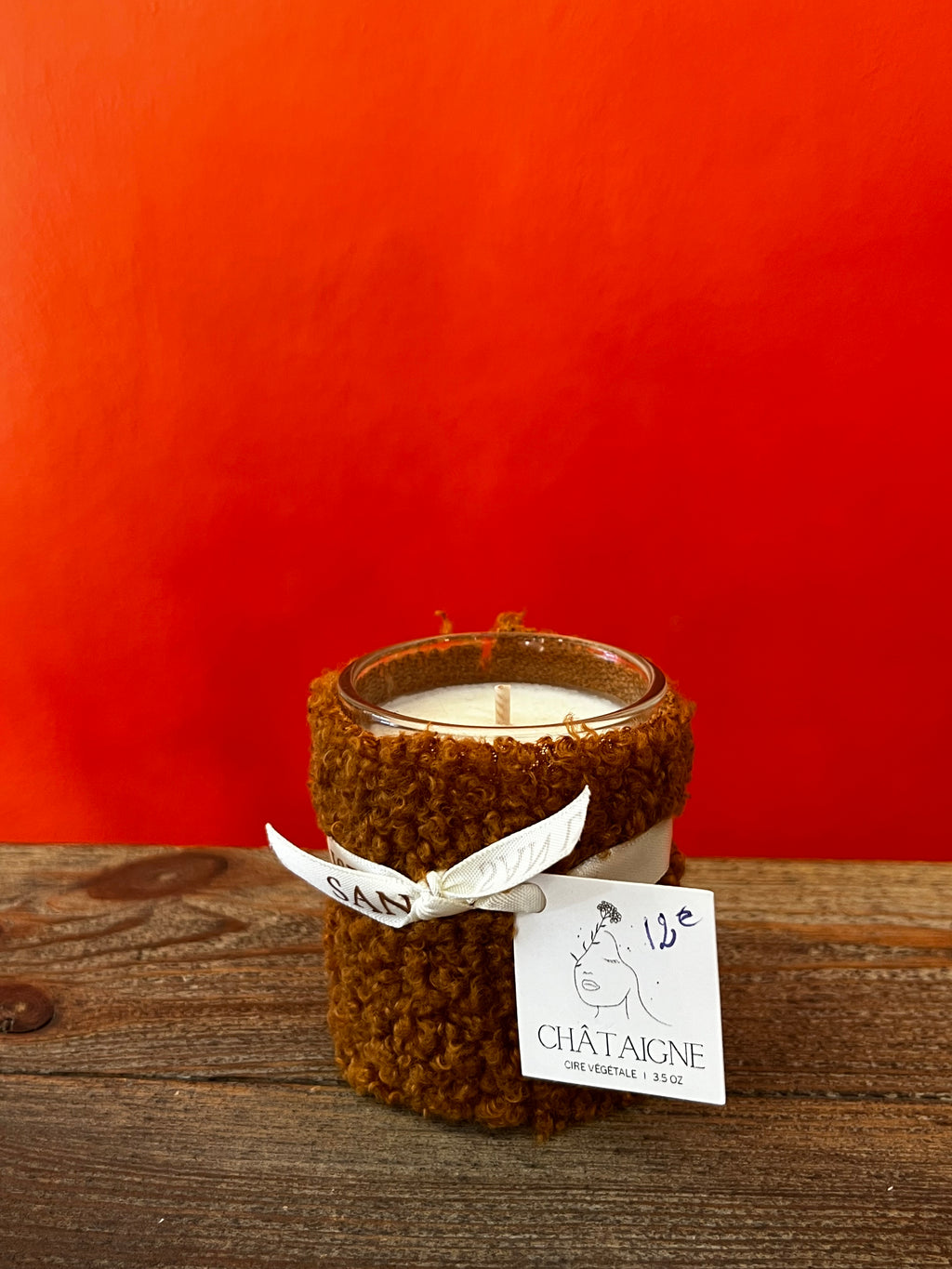 Bougie à la châtaigne