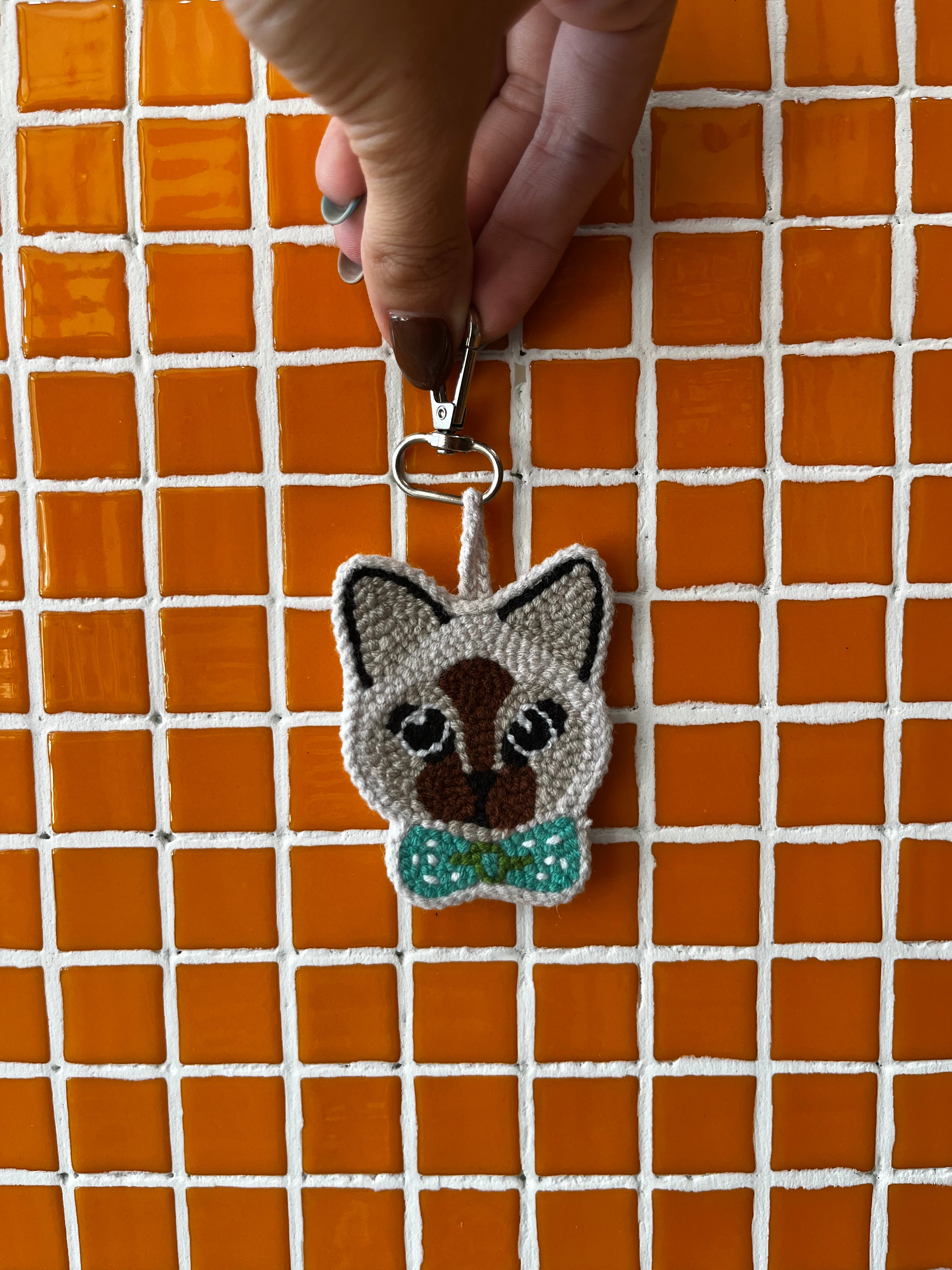 Porte clés chat