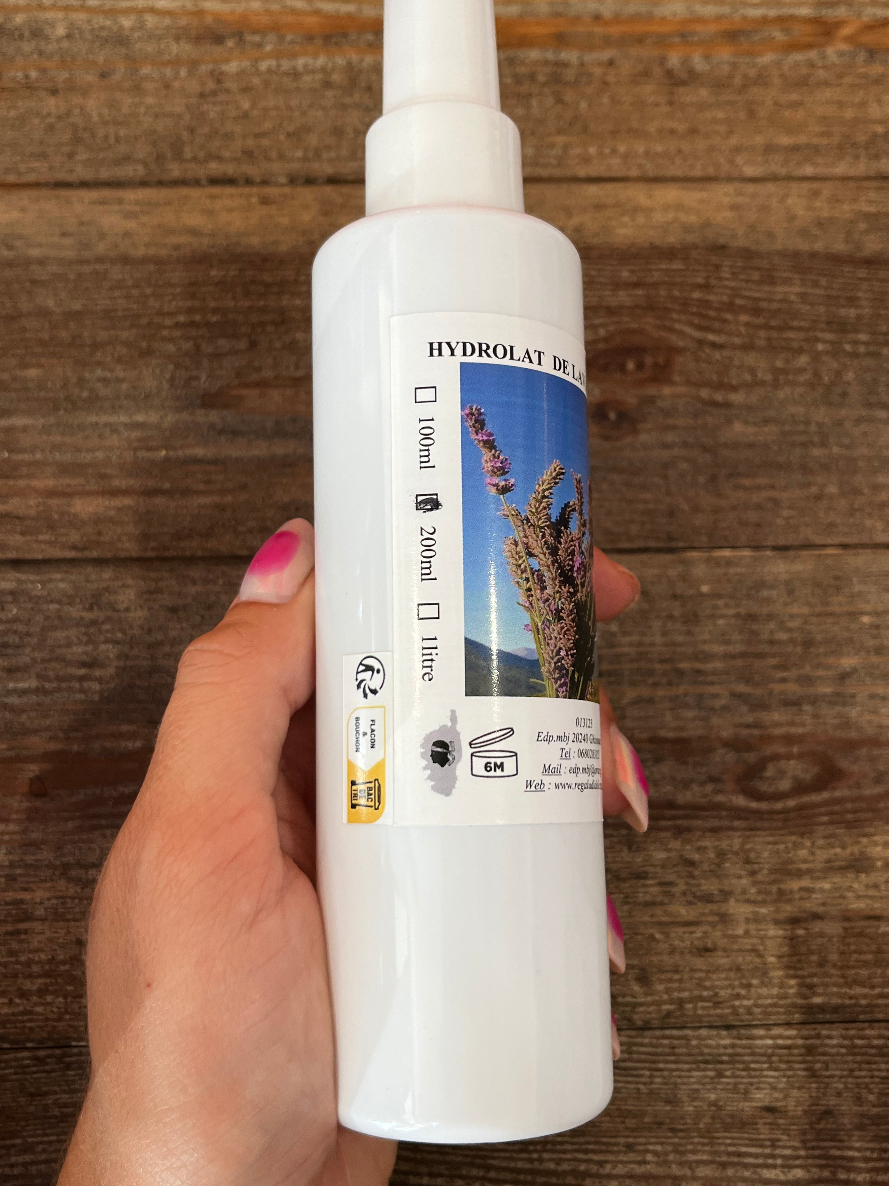 Hydrolat de lavande vraie