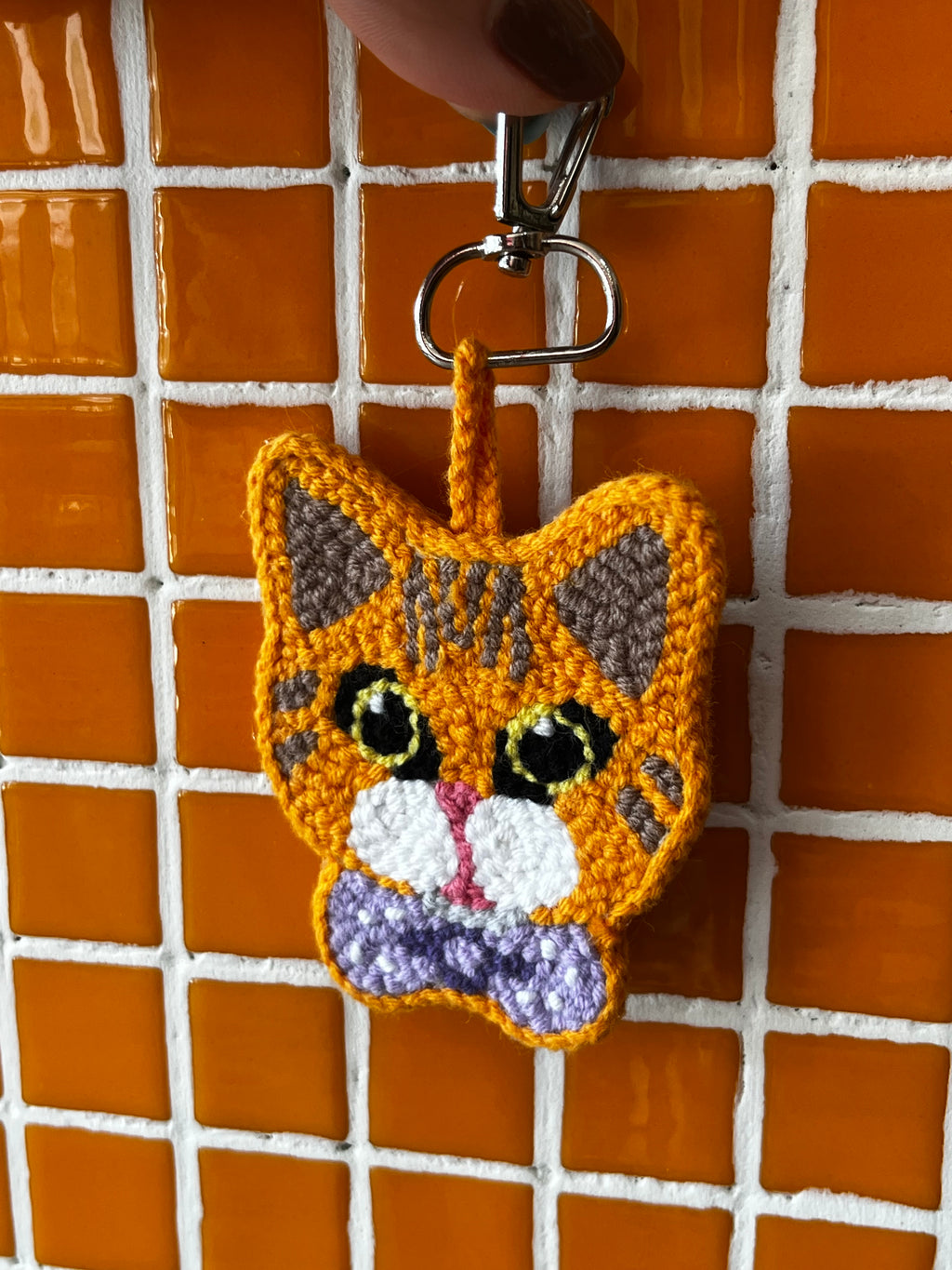 Porte clés chat