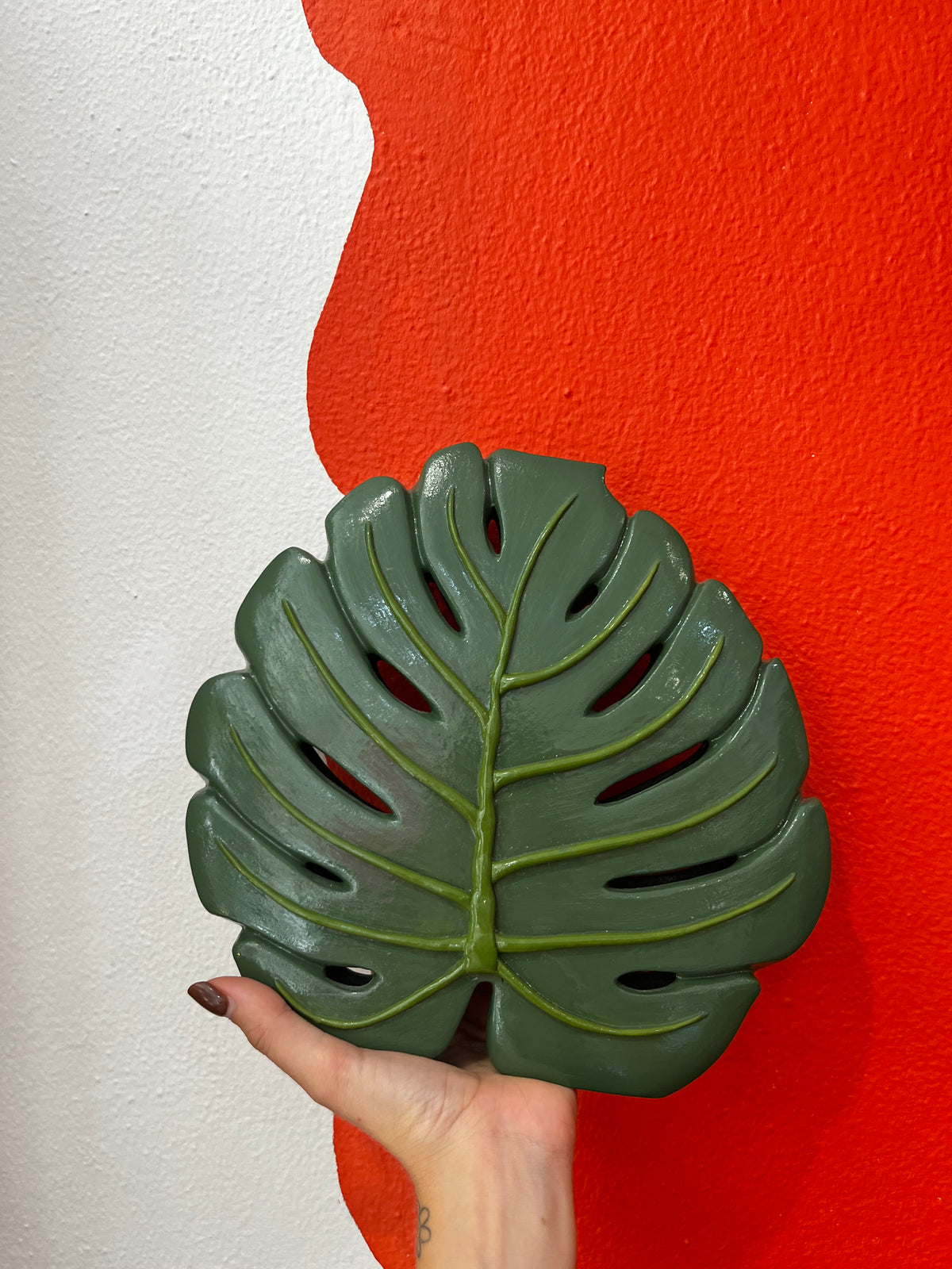 Vase Monstera (pour fleurs séchées)
