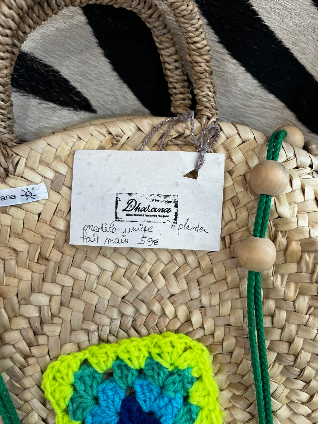 Sac bandoulière fait main