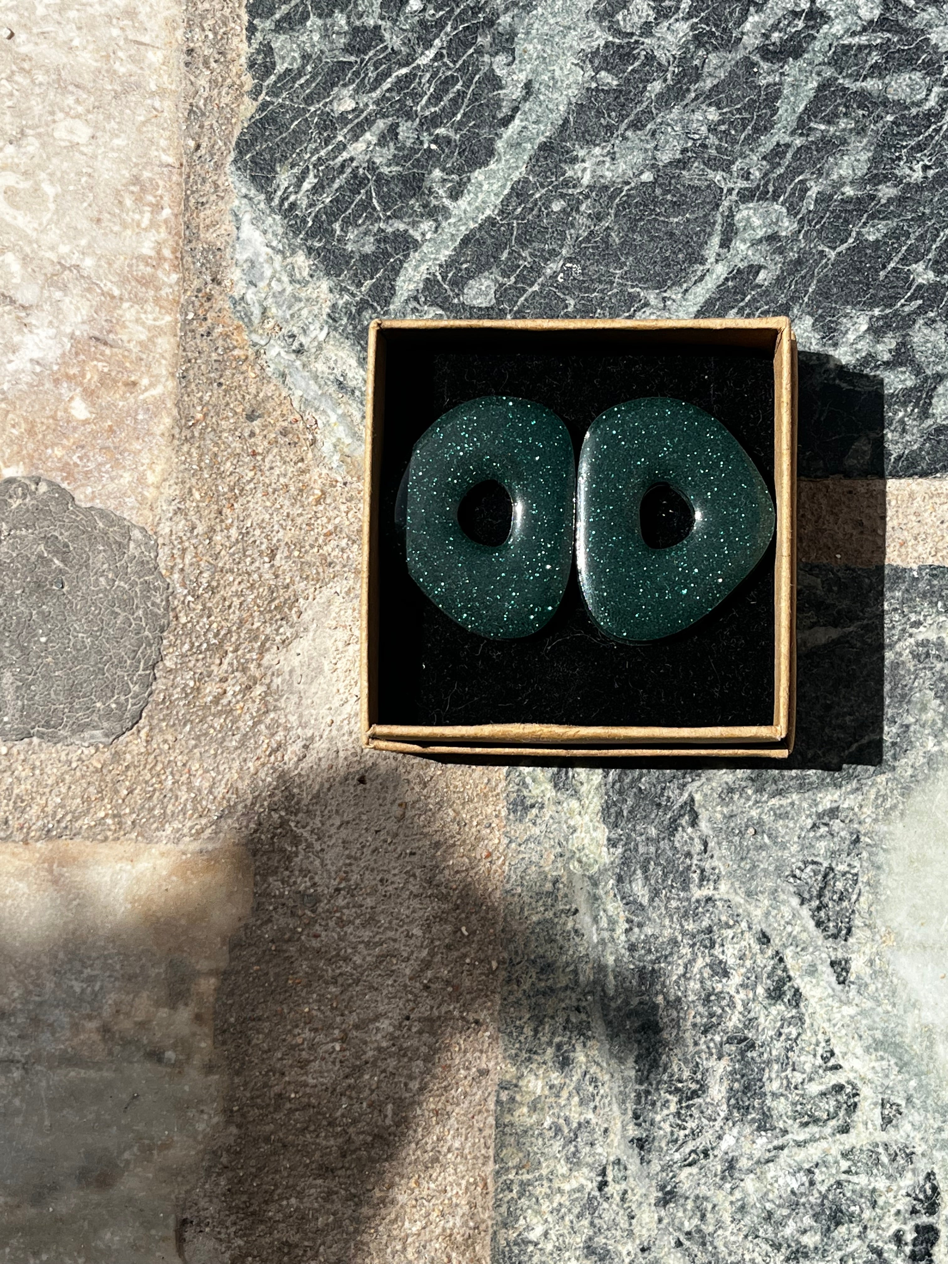 Boucle ovale kaki