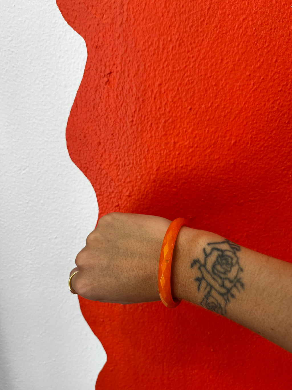 Bracelet fin facetté