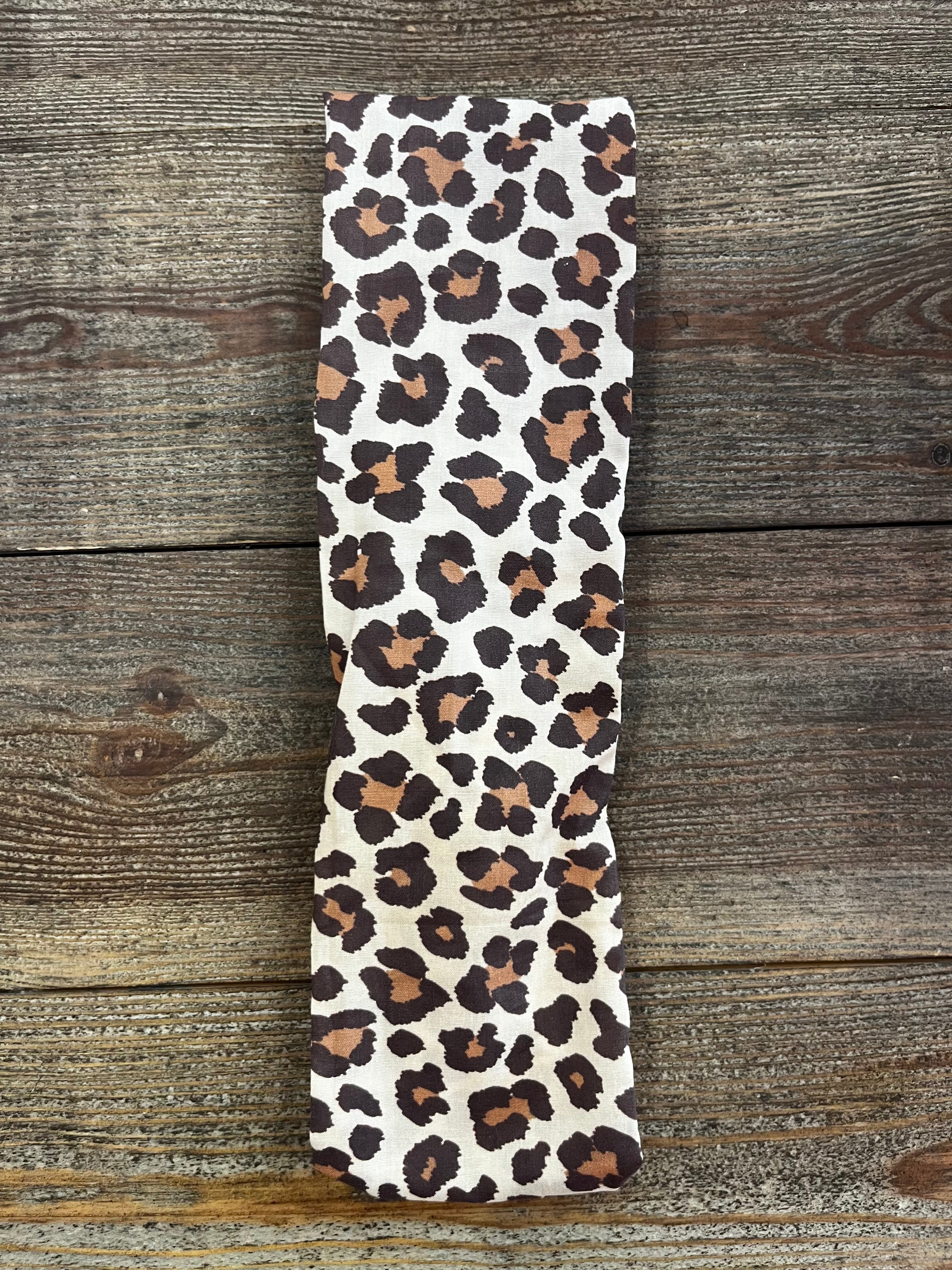 Bandeau élastique léopard